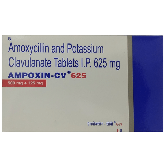 Ampoxin-CV 500mg/125mg Tablet
