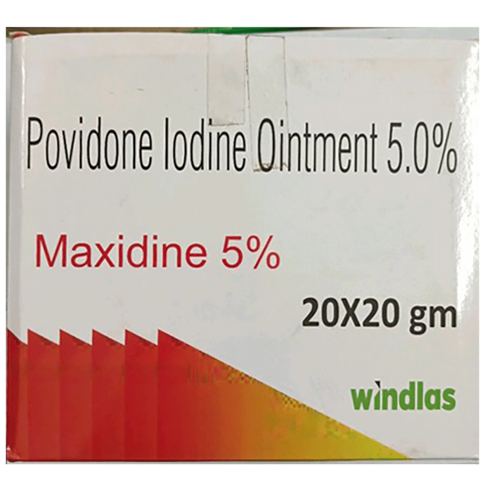 Maxidine 5% Ointment