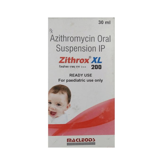 Zithrox XL 200mg/5ml Dry Syrup