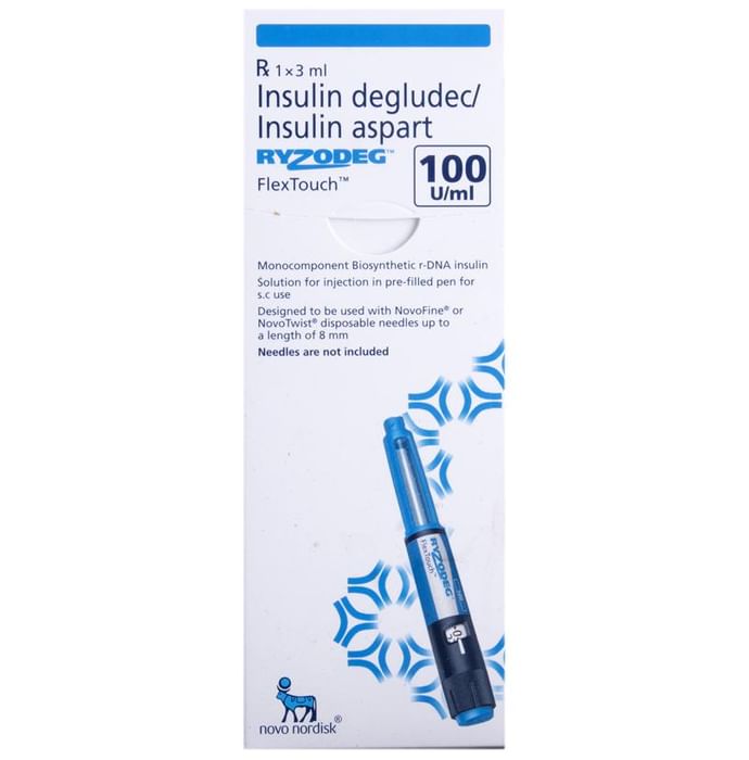 Ryzodeg 100IU/ml Flextouch