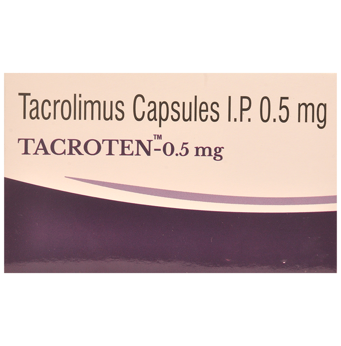 Tacroten 0.5mg Capsule