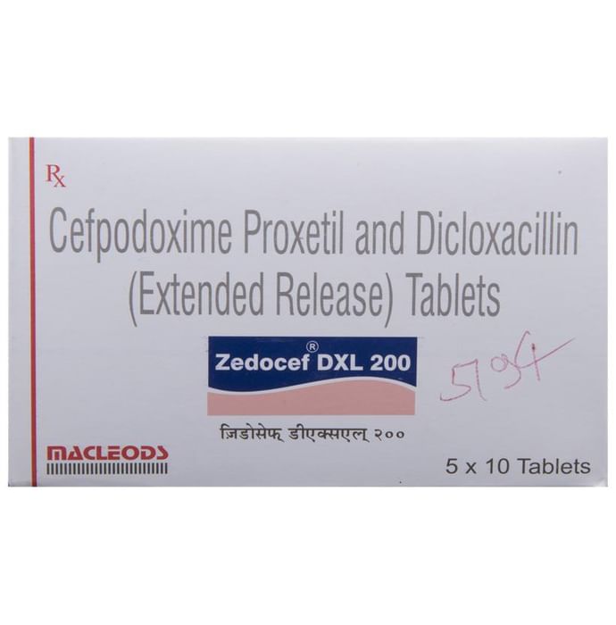 Zedocef Dxl 200 Tablet ER