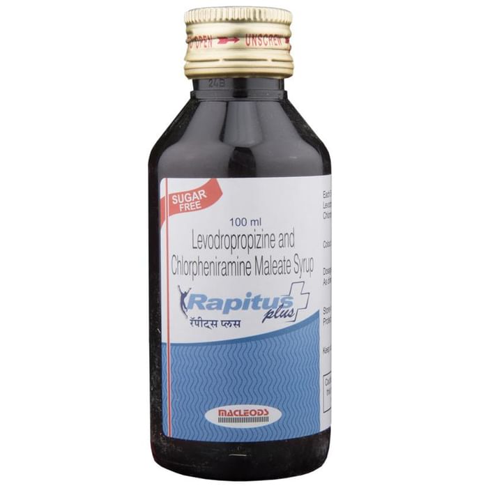 Rapitus Plus Syrup Sugar Free