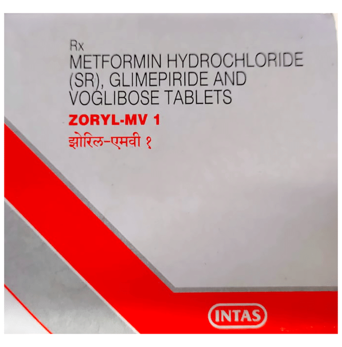 Zoryl-MV 1 Tablet SR
