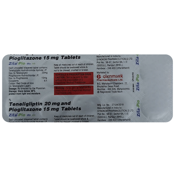 Zita-Pio Tablet
