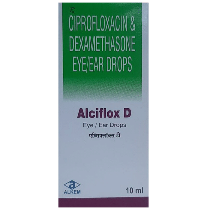 Alciflox D Eye/Ear Drops