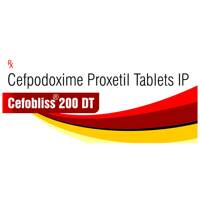 Cefobliss 200 DT Tablet