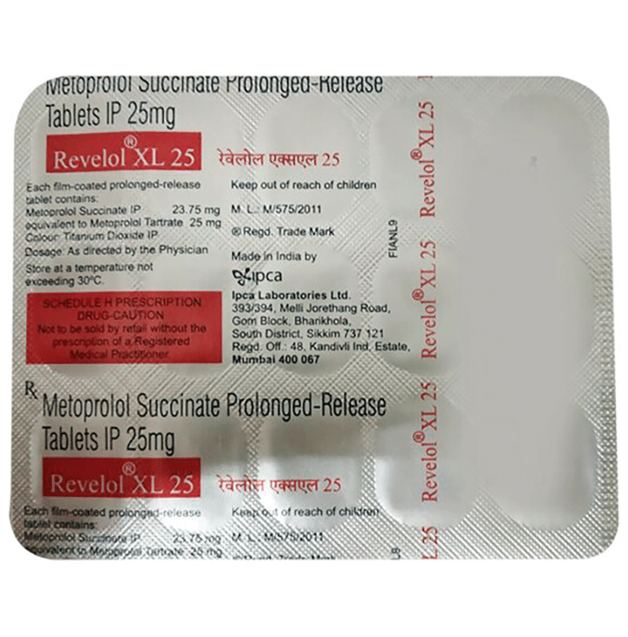 Revelol XL 25 Tablet