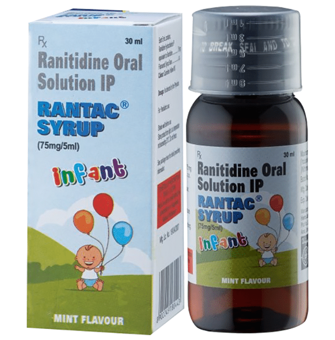 Rantac Infant Syrup Mint