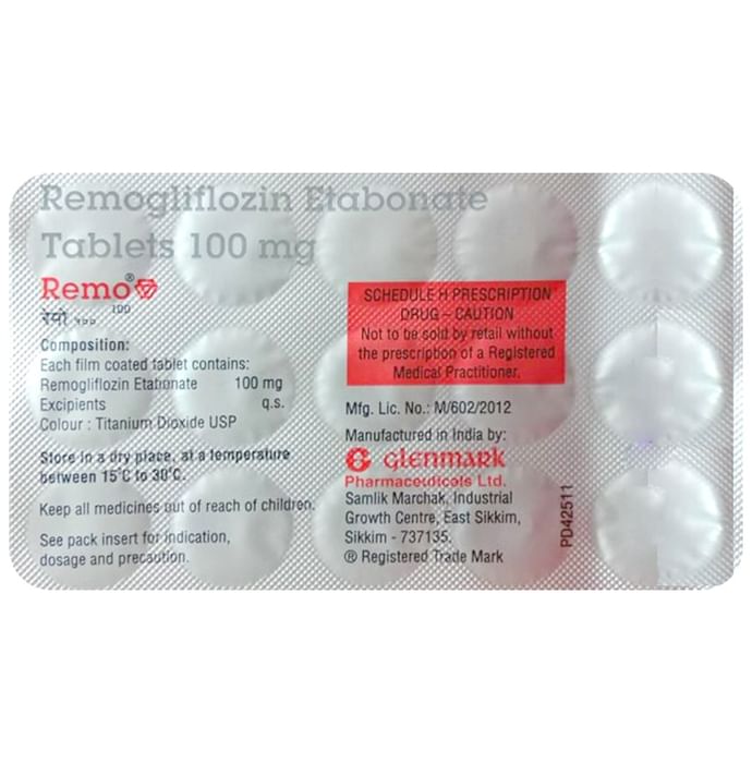 Remo 100mg Tablet