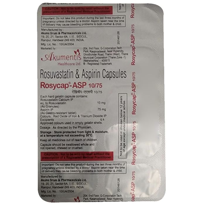 Rosycap-ASP 10/75 Capsule