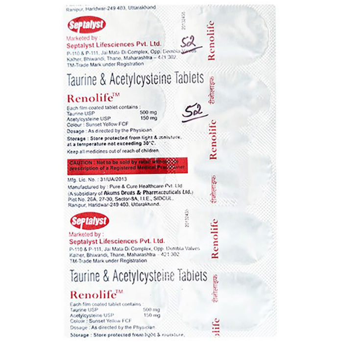 Renolife Tablet