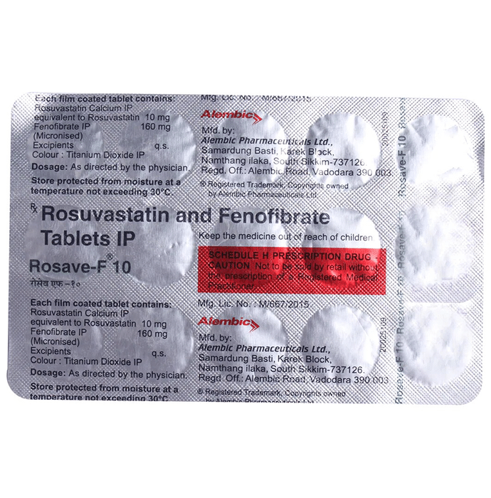 Rosave F 10 Tablet