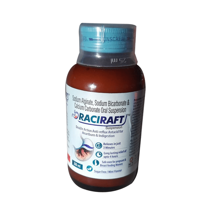 Raciraft Oral Suspension Mint Sugar Free
