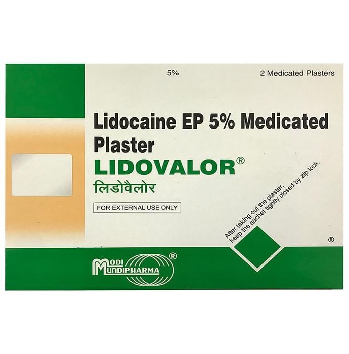 Lidovalor Medicated Patch 14cm x 10cm