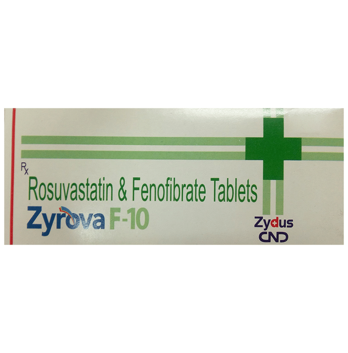 Zyrova F 10 Tablet