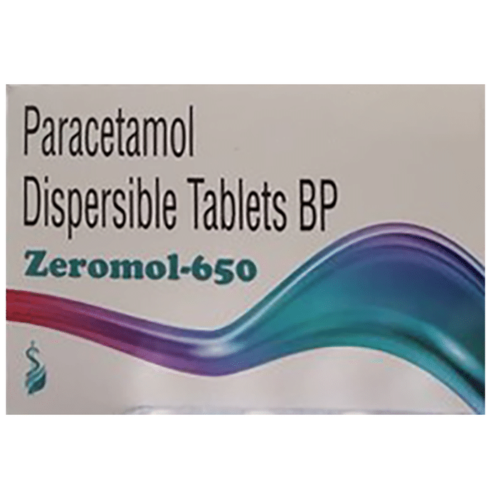 Zeromol 650mg Tablet DT