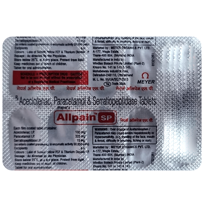 Allpain SP Tablet