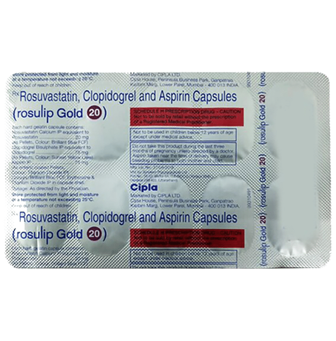 Rosulip Gold 20 Capsule