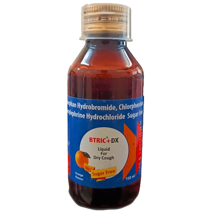 Btric+DX Syrup Orange Sugar Free