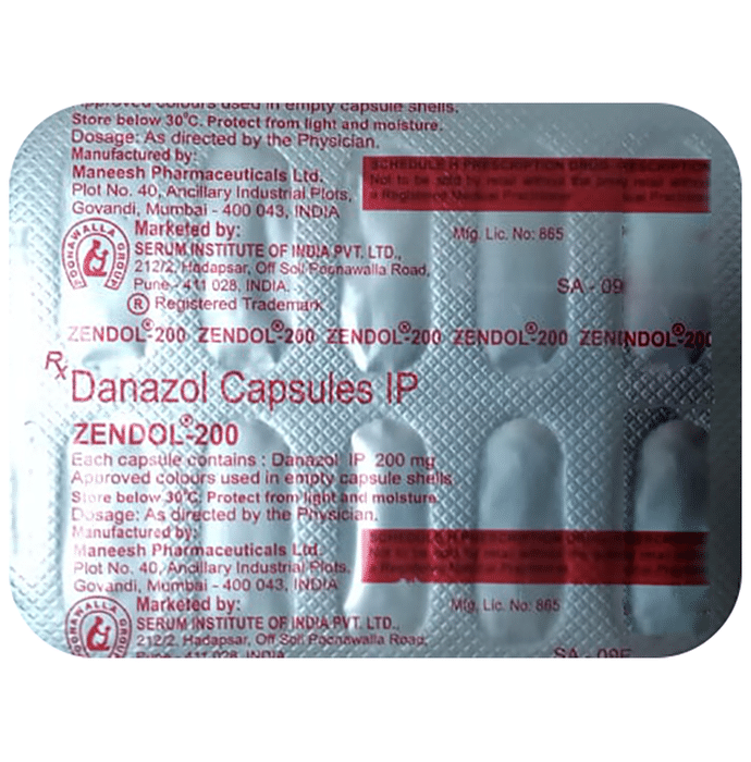 Zendol 200mg Capsule
