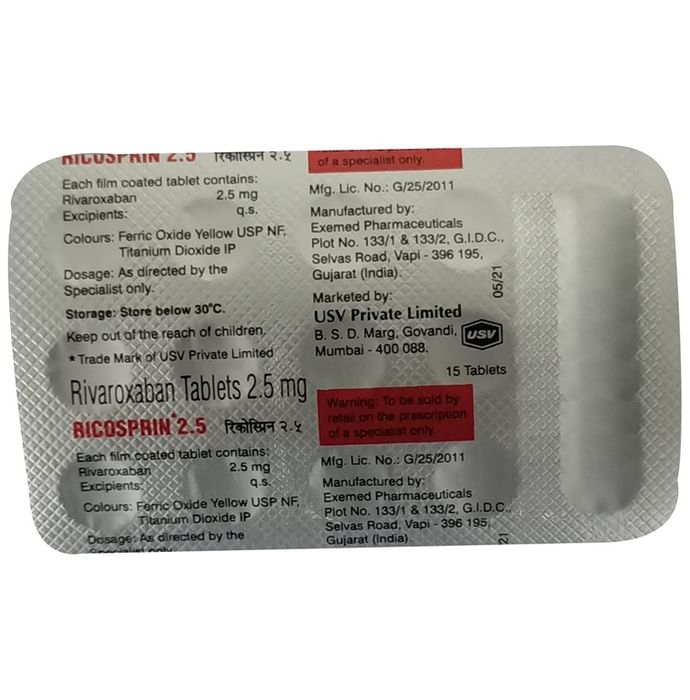 Ricosprin 2.5 Tablet