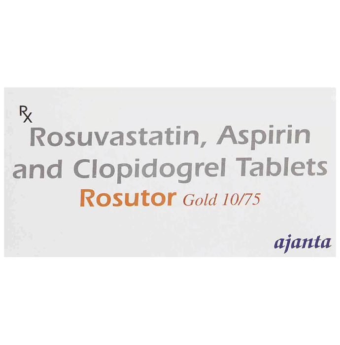 Rosutor Gold 10/75 Tablet