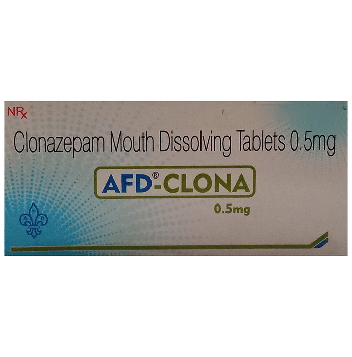 AFD-Clona 0.5mg Tablet MD