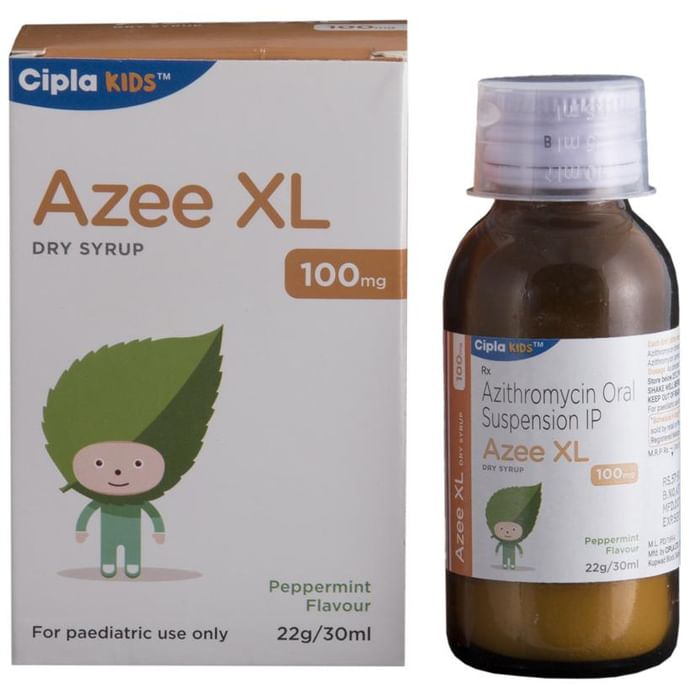 Azee XL 100mg Dry Syrup Peppermint