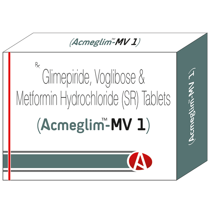 Acmeglim-MV 1 Tablet SR