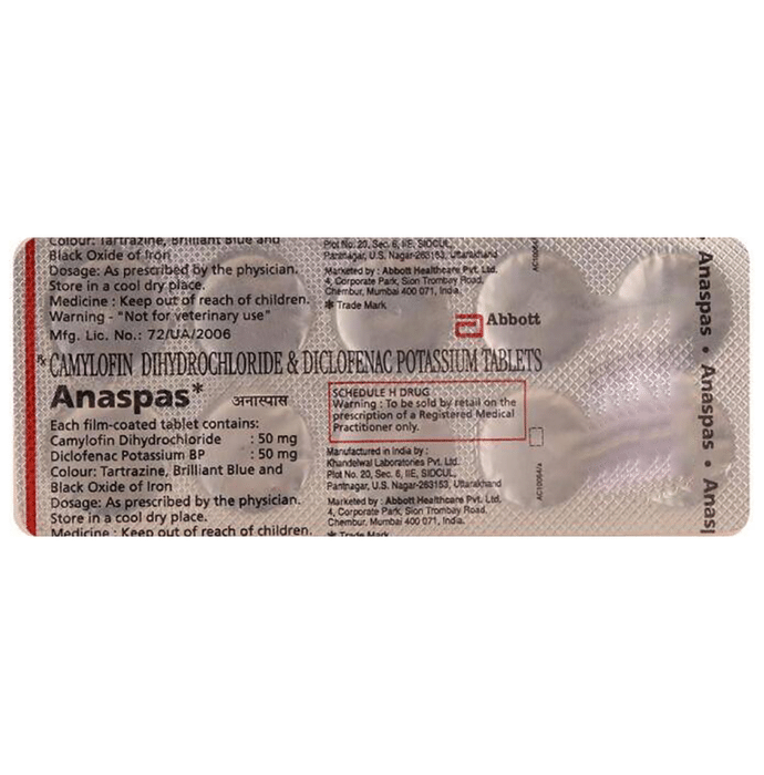 Anaspas Tablet