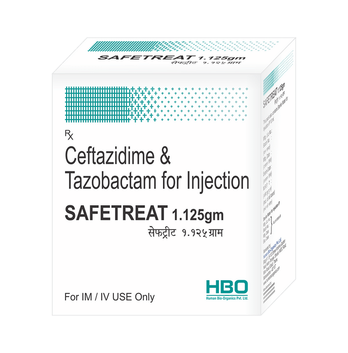Safetreat 1.125gm Injection