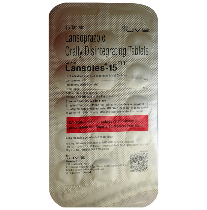 Lansoles 15 DT Tablet