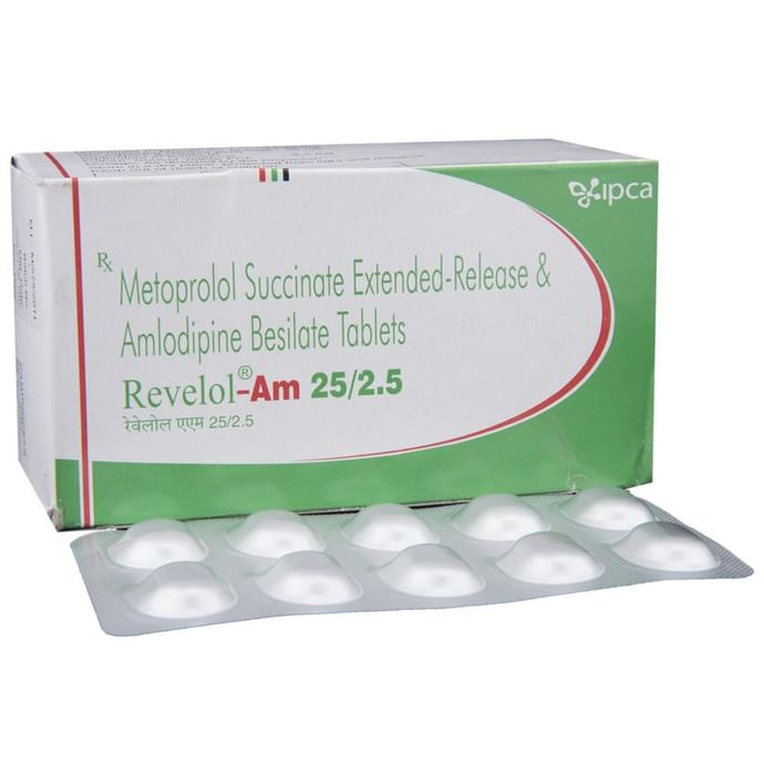 Revelol-AM 25/2.5 Tablet ER
