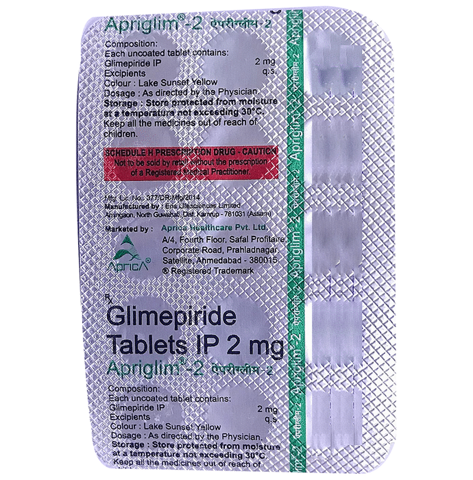 Apriglim 2 Tablet
