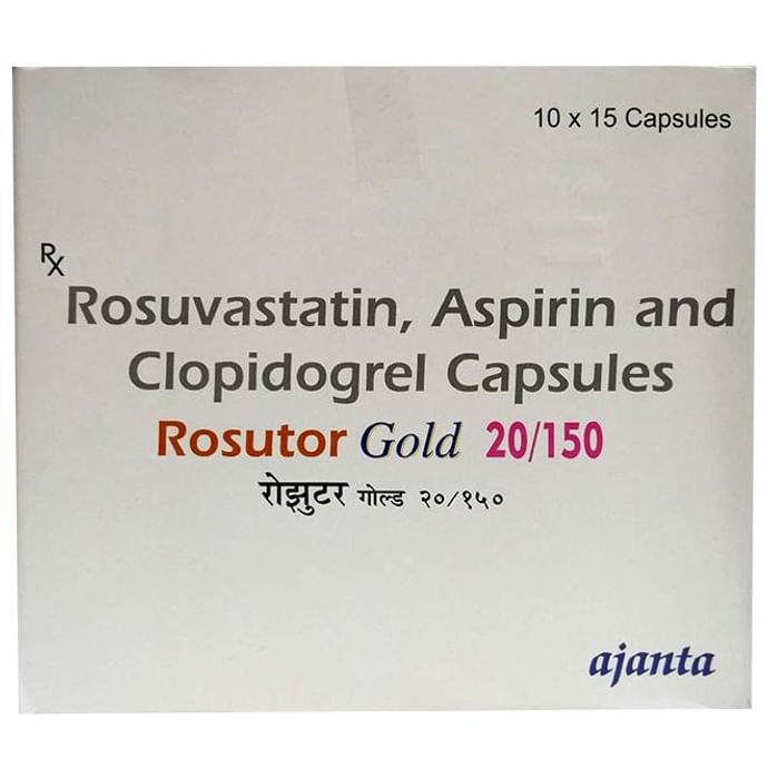 Rosutor Gold 20/150 Capsule