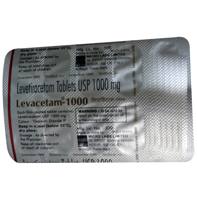 Levacetam 1000 Tablet