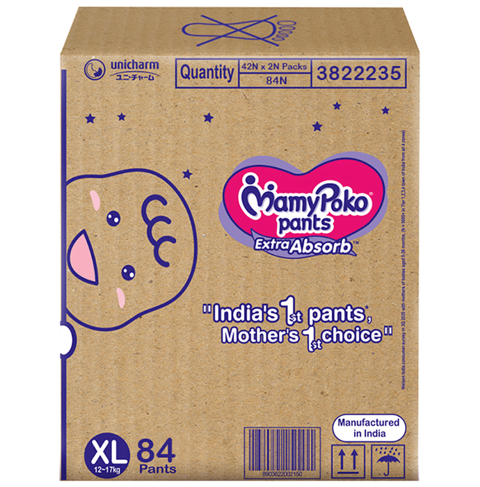 Mamy Poko Extra Absorb Diaper Pants XL