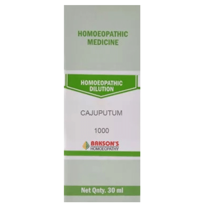 Bakson's Cajuputum Dilution 1000 CH