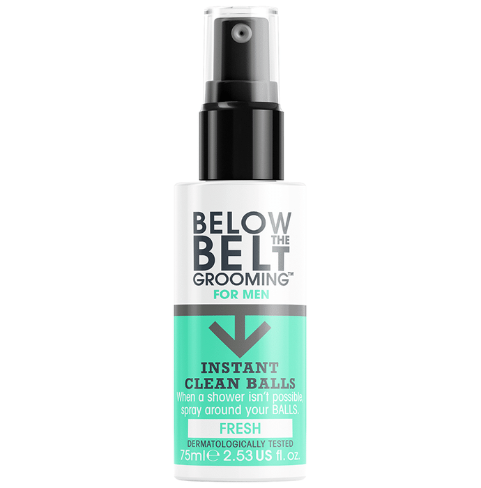 Below the Belt Instant Clean Balls Spray Fresh