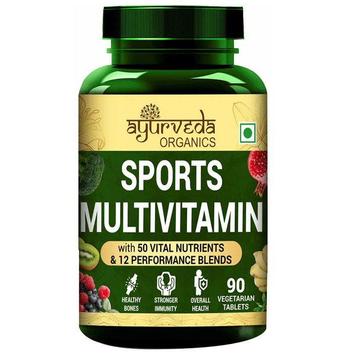 Ayurveda Organics Sports Multivitamin Vegetarian Tablet