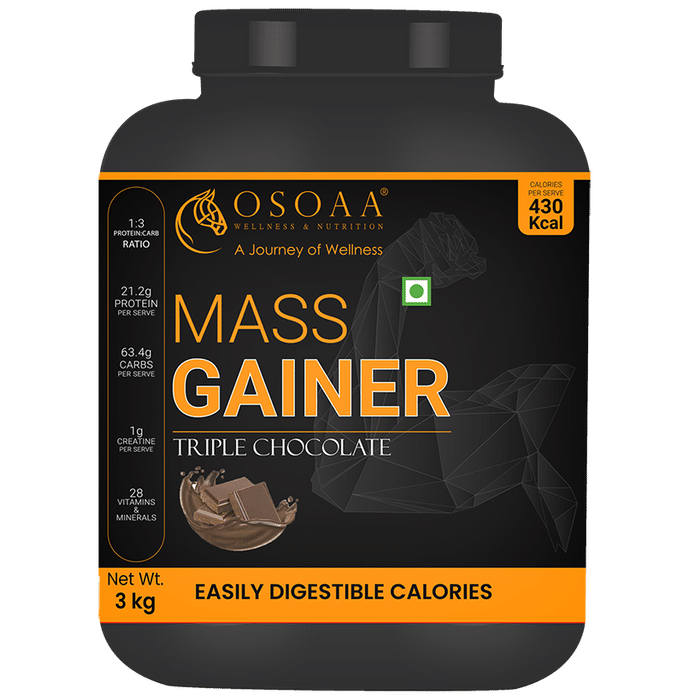 OSOAA Mass Gainer Triple Chocolate