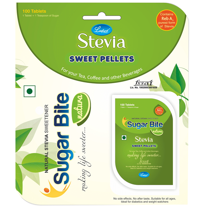 Sugar Bite Nutra Stevia Sweet Pellets