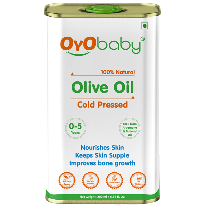 Oyo Baby 100% Natural Cold Pressed Olive Oil for 0 to 5 years