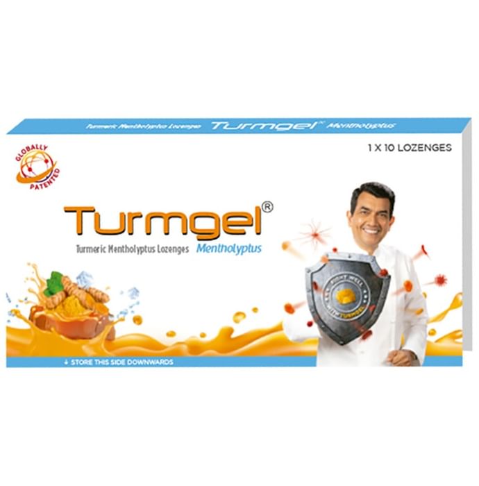 Turmgel Turmeric Lozenges Mentholyptus