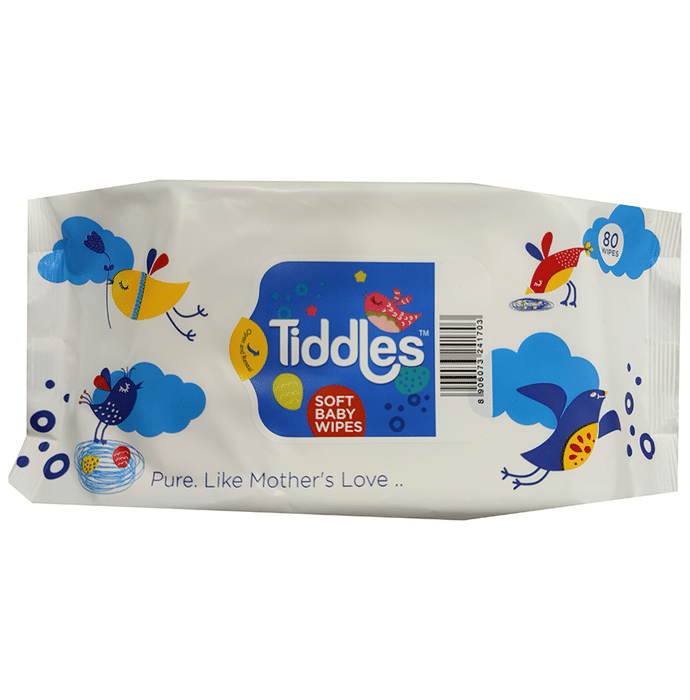 Tiddles Soft Baby Wipes