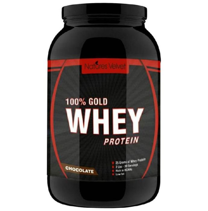 Nature's Velvet 100% Gold Standard Whey Protein Double Rich Chocolate