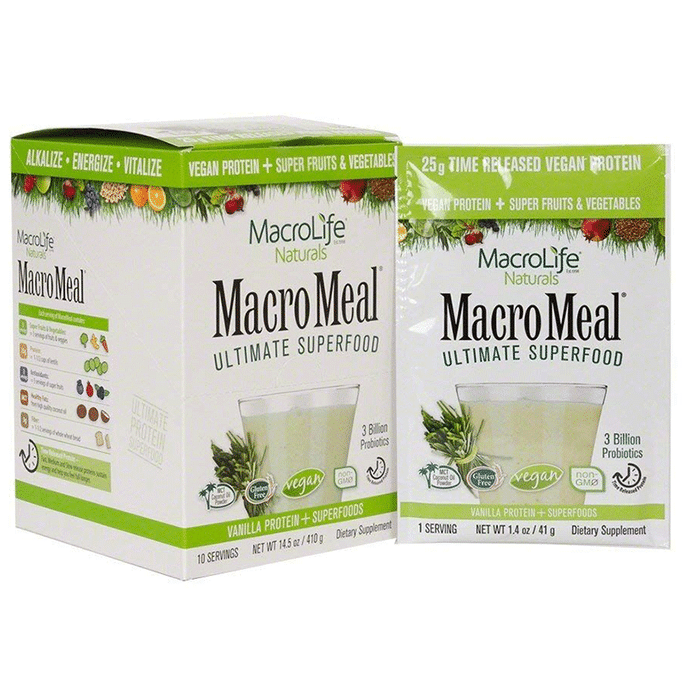 Macrolife Naturals Macro Meal Sachet Vanilla