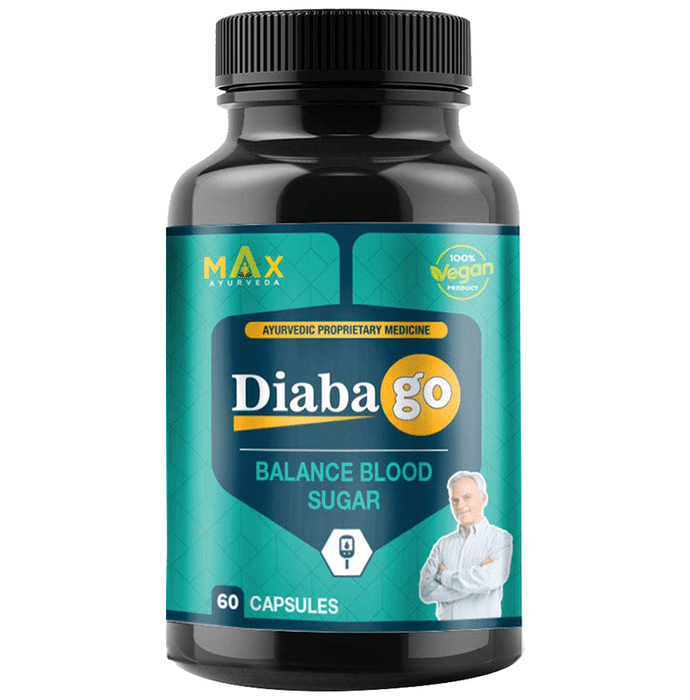 Max Ayurveda Diaba Go Balance Blood Sugar Capsule