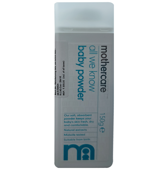 Mothercare All We Know Baby Powder Pack of 2